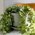 thumbnail image 6 of The HC Companies 24 Inch Indoor/Outdoor Classic Flower Pot Planter, Slate Blue, 6 of 7