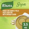 thumbnail image 2 of Pack of 3 Knorr Fideos Con Sabor A Pollo Sopa Pasta Soup Mix Chicken Noodle 3.5 Oz | New Packaging, 2 of 7