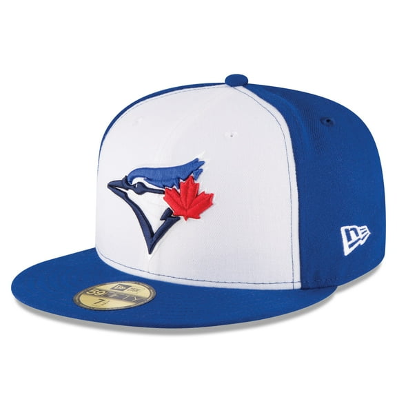 Men's New Era White/Royal Toronto Blue Jays 2017 Authentic Collection On-Field 59FIFTY Fitted Hat