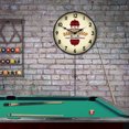 thumbnail image 3 of Collectable Sign and Clock Barber Shop 2  LED Lighted Premium Wall Clock, 3 of 6