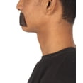 thumbnail image 3 of HPO Adult Men's Style Mustache Set | Brown Cosplay & Halloween Facial Hair, 3 of 5