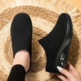 thumbnail image 6 of TSADFHJI Women's Slippers Size 9 Wide Women'S Fashion Solid Color Mesh Platform Slippers Casual Comfortable Shoes Women's Slippers Size 8 Arch Support Women's Slippers Size 6.5 Wide Black 6.5, 6 of 7