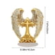 thumbnail image 3 of Adorno de ala de ángel en forma de cruz de Pascua | 4 estilos: plata, bronce, blanco y dorado | Decoración de escritorio acrílica para sala y oficina | 20 x 16 cm, un detalle espiritual para el hogar, 3 of 6