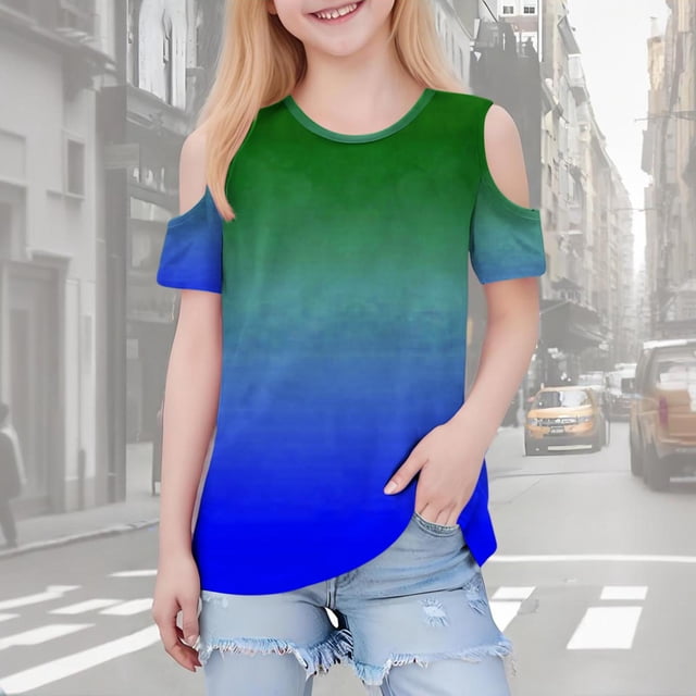 YUNAFFT T-Shirt Décontracté à Manches Courtes pour Garçons et Filles, Élégant et Mignon, Imprimé