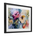 thumbnail image 2 of Stupell Industries Modern Vibrant Florals Brushed Abstract Black Framed Print Under Glass, 20 x 14, by Creative Studio, 2 of 8