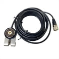 thumbnail image 2 of N-2 5M NMO A PL259 RG-58 Cable Coaxial Cable de Antena Soporte NMO para Automóvil Camión Radio Amateur Cable de Antena de Radio de Automóvil Móvil, 2 of 5