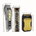 thumbnail image 2 of Cortapelos Barber Kit LQT de 3 piezas para hombre con recortadora y afeitadora, 2 of 7
