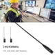 thumbnail image 3 of Antena de Mano Conecon Macho Sma de 38 cm, Frecuencia U/V de 144/430 MHz Español Flexible De Doble Banda, para la Mayoría de los Walkie Talkies Macho Sma, 3 of 7
