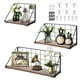 thumbnail image 1 of Juego de 3 Repisas Flotantes de Pared, Estantes Flotantes Estante de Pared, Estante de Almacenamiento Repisas para Baño Cocina Cuarto Estar Oficina Dormitorio, 1 of 7