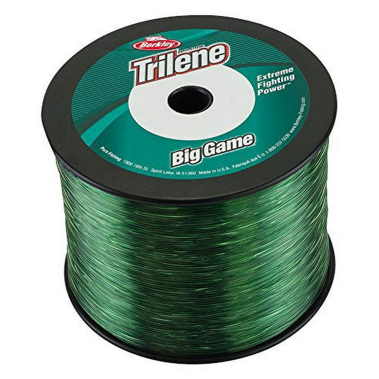 Berkley Trilene Big Game, Green, 80lb 36.2kg Monofilament Fishing Line