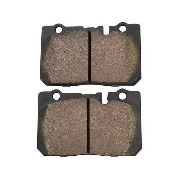 Mpa Electrical 1003-0665C Quality Built Black Series Ceramic Brake Pads W/