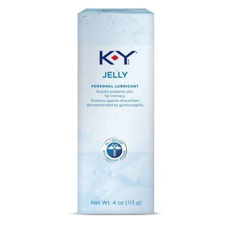 - (2 pack) K-Y Personal Water Based Lubricant Jelly - 4 oz