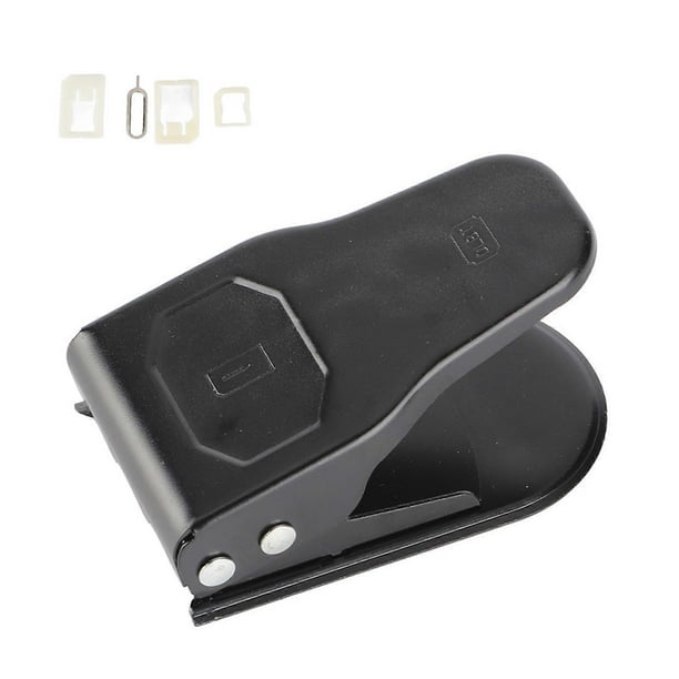 Universal 3 in 1 Standard Micro-nanometer SIM Card Cutter, 3 SIM Card Adapter, 1 SIM Card Needle
