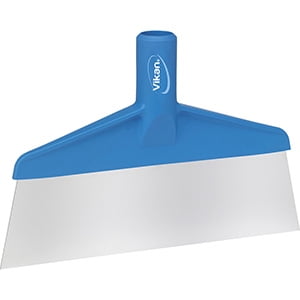 Vikan Stainless Steel Floor Scraper - Blue (2 Units)