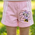 thumbnail image 5 of Disney Minnie Mouse Girls Soccer Jersey & Shorts Set, Pink 2-Piece Outfit, Toddler & Little Girls Sizes 2T-6X, 5 of 7