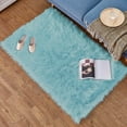 thumbnail image 2 of Dainzusyful Rugs For Living Room Rug Wool Imitation Sheepskin Rugs Non Slip Bedroom Shaggy Carpet Mats Home Decor,Clearance Items, 2 of 2