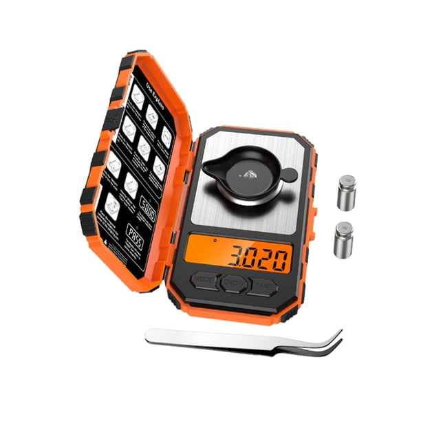 Kenally Peso electrónico versátil para diversas aplicaciones electrónica de bolsillo electrónica Pantallas optoelectrónicas Naranja