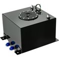 thumbnail image 1 of 5 Gallon Fuel Cell Gas Tank Aluminum with Level Sender Black Street Drift, 1 of 6
