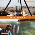 thumbnail image 1 of Tomshoo Ultralight 750ml Titanio Pot Portátil Titanio Taza Taza Con Tapa Y Plegable Picnic de Cocción Al Aire Libre, 1 of 7