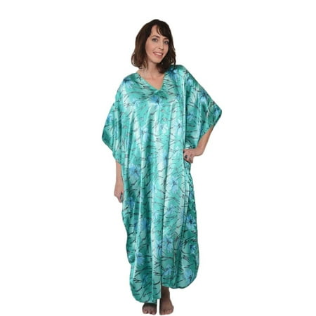 

Up2date Fashion s Women s Caftan / Kaftan Underwater Lilies Floral Print