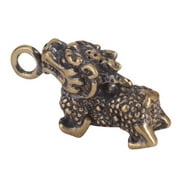 Pendant Locket Jewlery Kylin Jewelry Charms Brass Kylin Ornament Kylin Keychain Adorn Lovers