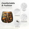 thumbnail image 4 of Balery Vintage Cloud Mushroom Pattern Women's Running Shorts with Liner 2 Pockets Elastic Workout Athletic Gym Yoga Shorts-Medium, 4 of 7