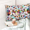 thumbnail image 5 of Kdxio Cotton Pillow Cases 16"X24" Pillowcases,Soft And Breathable Bedroom Pillow Cases-Mexican Bright Style, 5 of 8