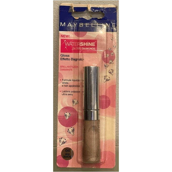 Maybelline 04/140 Rose Diamonds Lip Gloss Brand New