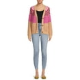 thumbnail image 3 of Time and Tru Women's High Rise Skinny Jeans, Available in 27", 29" Inseams, Sizes 2-20, 3 of 5