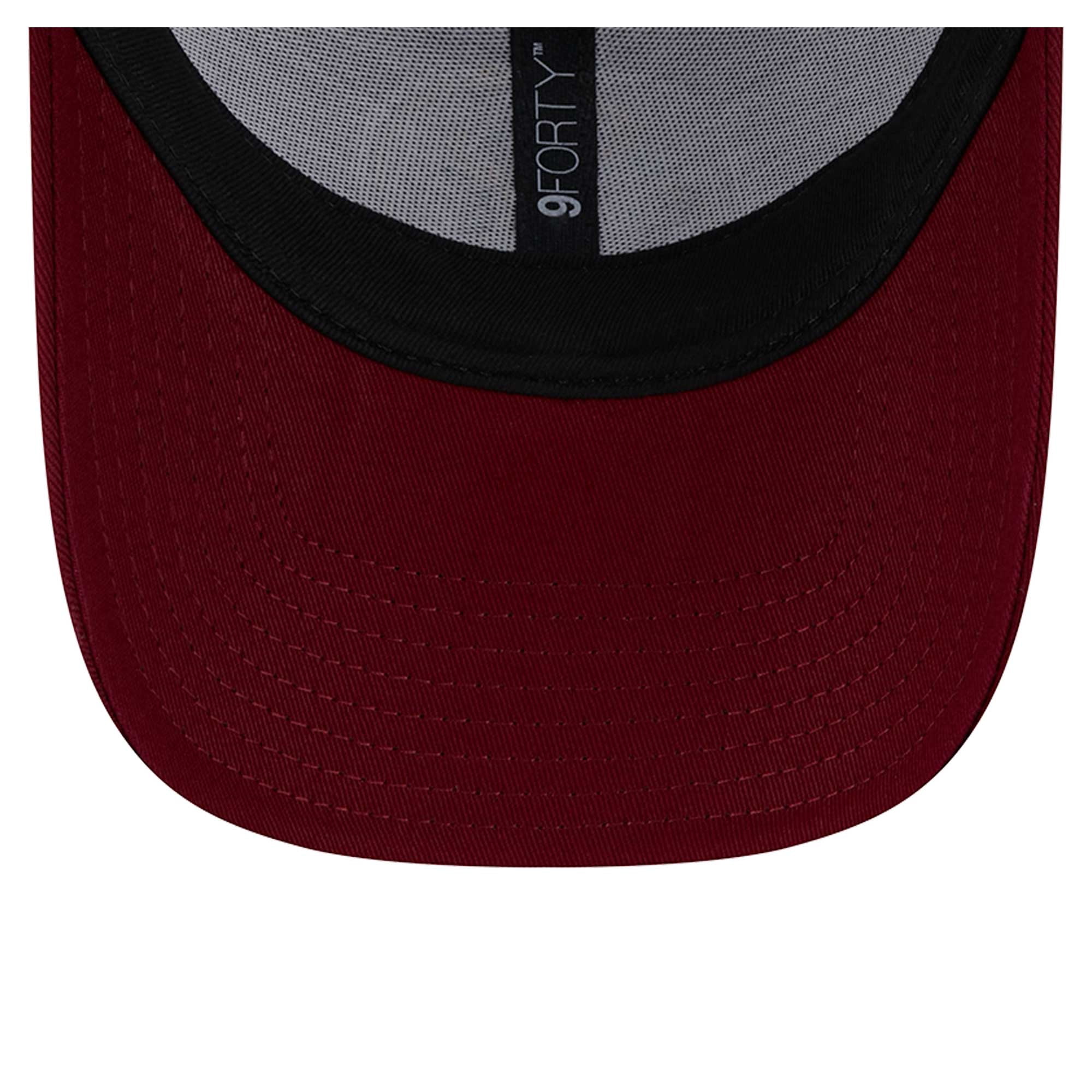 Men's New Era Garnet Florida State Seminoles Trucker 9FORTY Adjustable Hat