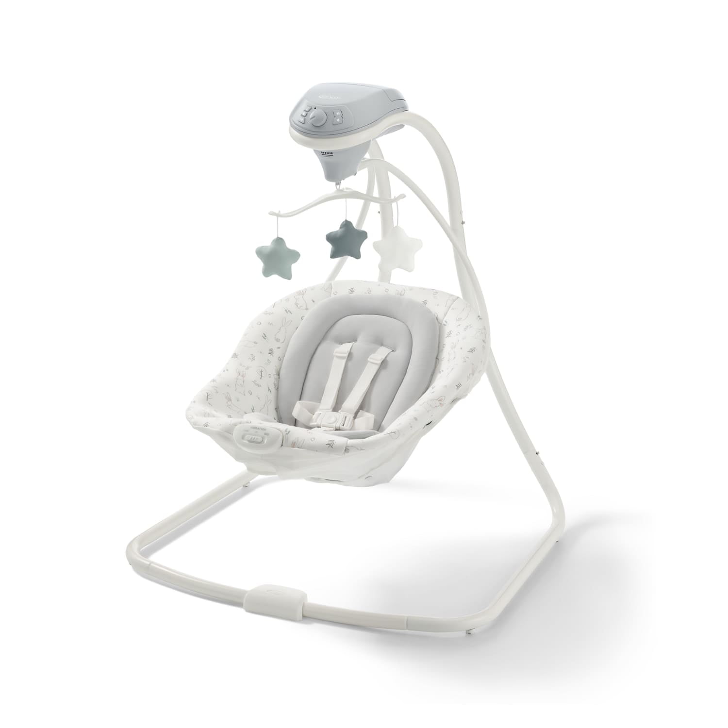 Graco Simple Sway Baby Swing, Blythe White