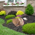 thumbnail image 6 of Outdoor Rock Cover, Artificial Landscape Boulder Enclosure, Decorative Landscaping Fiberglass Protection Dome, Realistic Natural Texture, Sand Stone, Medium Size, 6 of 6