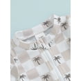 thumbnail image 5 of WERNZATT Toddler Baby Boys Swimsuit UPF 50+ Sun Protection One Piece Zipper Bathing Suit Rashguard Infant Beach Swimwear, 5 of 9