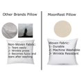 MoonRest 18x18 Inch Synthetic Down Alternative Square Pillow Insert