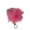 thumbnail image 2 of CC Faux Fur Cell Phone Purse Key Chain, Hot Pink, 2 of 2
