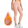 thumbnail image 2 of Gkeoshab Crz Yoga 2026 New Women's Slim-Fit Solid Yoga Leggings - Polyester Spandex Workout Pants for Running & Fitness Pink XL, 2 of 8
