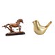 thumbnail image 1 of Figura decorativa de , escultura de pájaro, estatua coleccionable para escritorio, estantería, mueble de sala de estar, decoración del h, 1 of 8