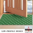 thumbnail image 3 of Green Christmas Snowflake Pattern Door Rugs,Washable Non Slip Door Mats Indoor,Decorative Door Mats,Entry Mat Indoor for Entrance,Bedroom,Kitchen,Bathroom,17"x30", 3 of 6