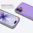 thumbnail image 2 of For iphone 17 Case, Shockproof Heavy Duty Rugged Cell Phone Case for Apple iphone 17 Cover, Tekcoo Military Grade Full Body Protection Dual Layer Sturdy Durable Cute Bumper - Purple, 2 of 7