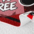 thumbnail image 5 of Homewish Cool Gamer Game Pad Quilt King,Stars Skateboard King Coverlet Set,Red Black,3pcs, 5 of 7