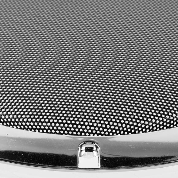 SEWCHICS Cubierta Metálica Plateada Para De Carro Y Subwoofer