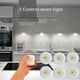 thumbnail image 1 of Luz nocturna regulable con control inalámbrico inteligente, miniluces LED decorativas con control remoto, iluminación para cocina, armario, escalera, pasillo y baño, 1 of 5