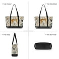 thumbnail image 6 of FORMRS Laptop Tote Bag for Women with 15.6" Computer Compartments Handbag, Animals in A Forest Pattern, 6 of 7