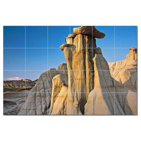 Canyon Photo Ceramic Tile Mural Kitchen Backsplash Bathroom Shower, 404375-M64