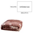 thumbnail image 4 of Djunllk Throw Blanket for Couch - Brown Super Cozy Soft Blanket, Fluffy Throw Blanket All Year Round Home Decor Fuzzy Warm Gifts for Women 59.0" x 78.7", 4 of 6
