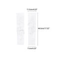 thumbnail image 2 of INSPIRE CHIC Women's Lace Floral Mesh Gloves Female Pearl Bowknot Polka point Wrist Fingerness Length Sleeves for Elegant Bridge Wedding Evening Party White20, 2 of 6