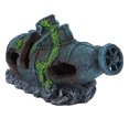 thumbnail image 2 of Aquarium Shipwreck, Reptiles Fish Tank Shipwreck, Non- Fish Tanks For Aquarium, 2 of 8