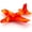 Red, variant on Foam Airplane Glider - Durable EVA Foam with 100 Foot Glide - Blue Mini Glider™ Plane - Indoor and Outdoor Active Play Gift for Kids - Refresh Sports