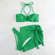 thumbnail image 3 of Conjunto Cómodo de Traje de Baño de Mujeres, Traje de Baño Sexy Y de Moda de Color Sólido para las Vacaciones en la Playa, 3 of 6