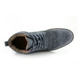 thumbnail image 5 of Polar Fox Colbert MPX506059 Wingtip Memory Foam Mid-Top Sneaker Knitted Perforated Casual Chukka Boots, in Blue, Men's Size 10, 5 of 7